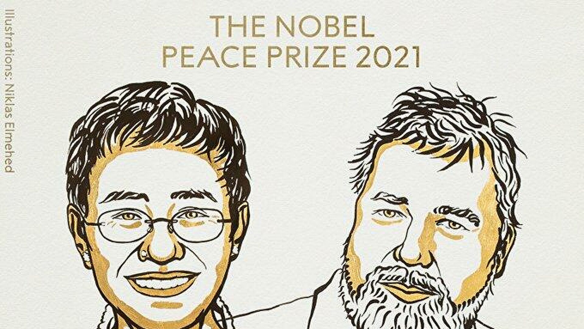 2021 Nobel Barış Ödülü iki gazeteciye verildi